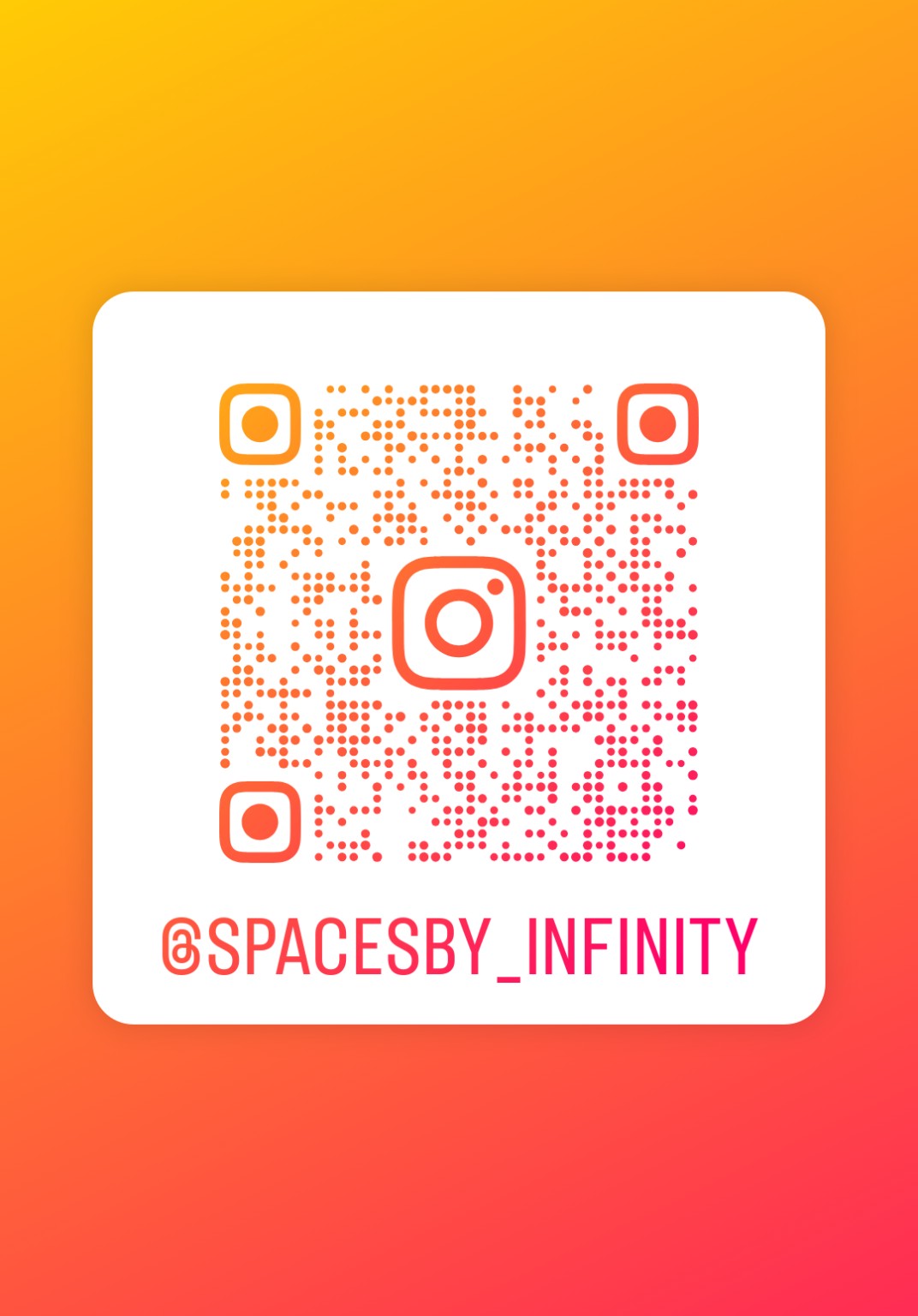 Instagram QR code for @spacesby_infinity