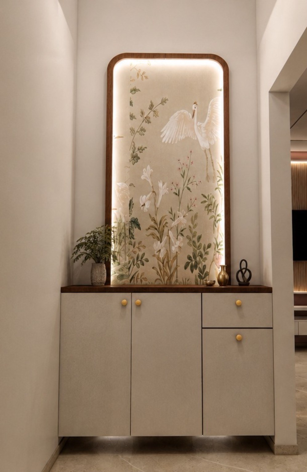 Bespoke illuminated console
